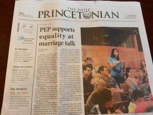 Anscombe Supports (Media) Equality! This headline is absurdly biased.